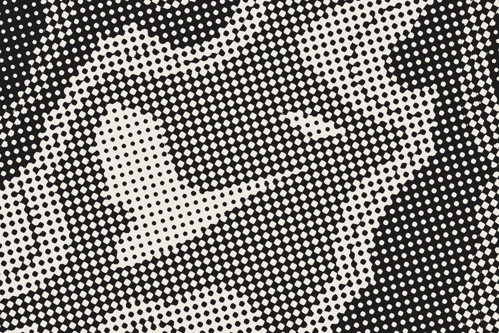 Close-up of Crêtes at print resolution
