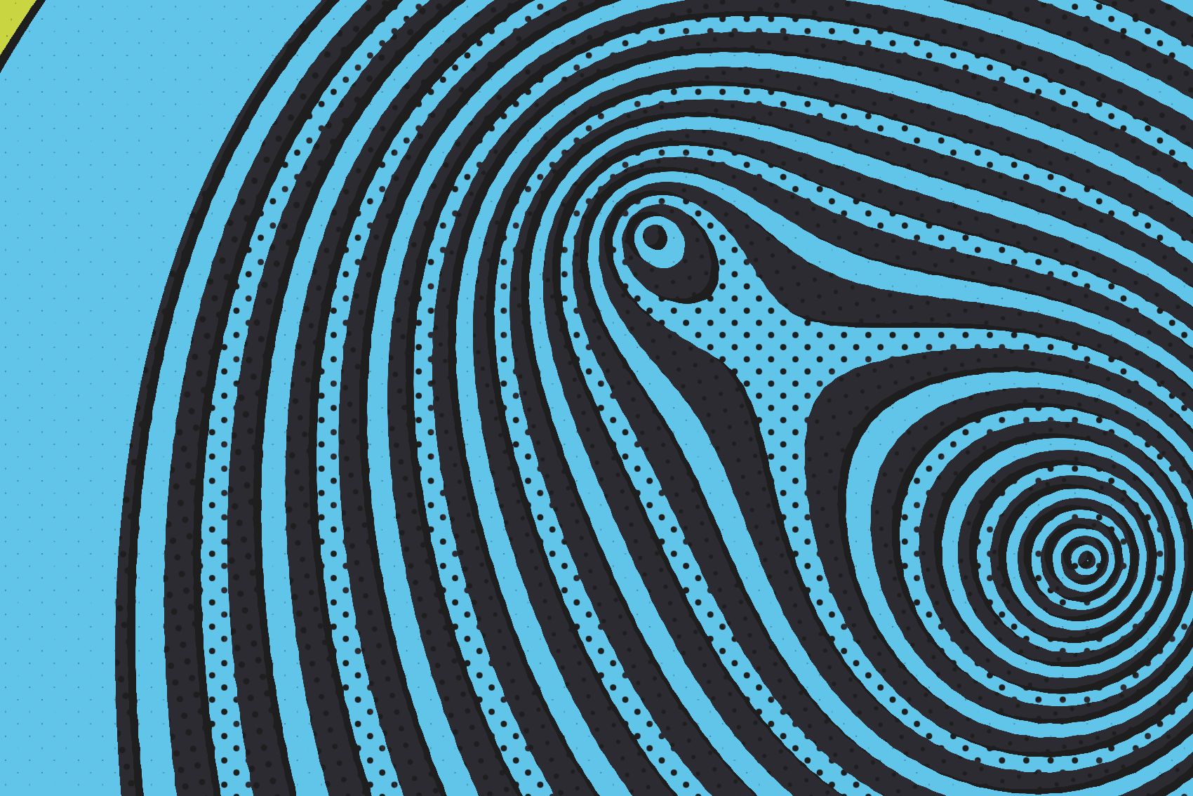 Close-up of Gravité at print resolution