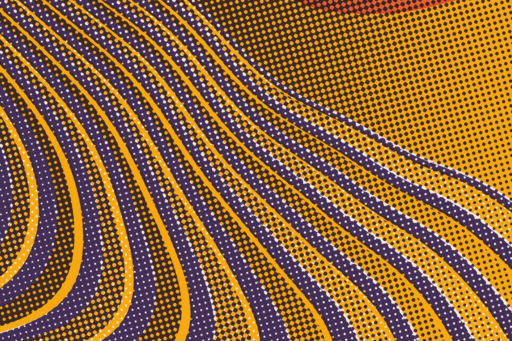 Close-up of Plis at print resolution