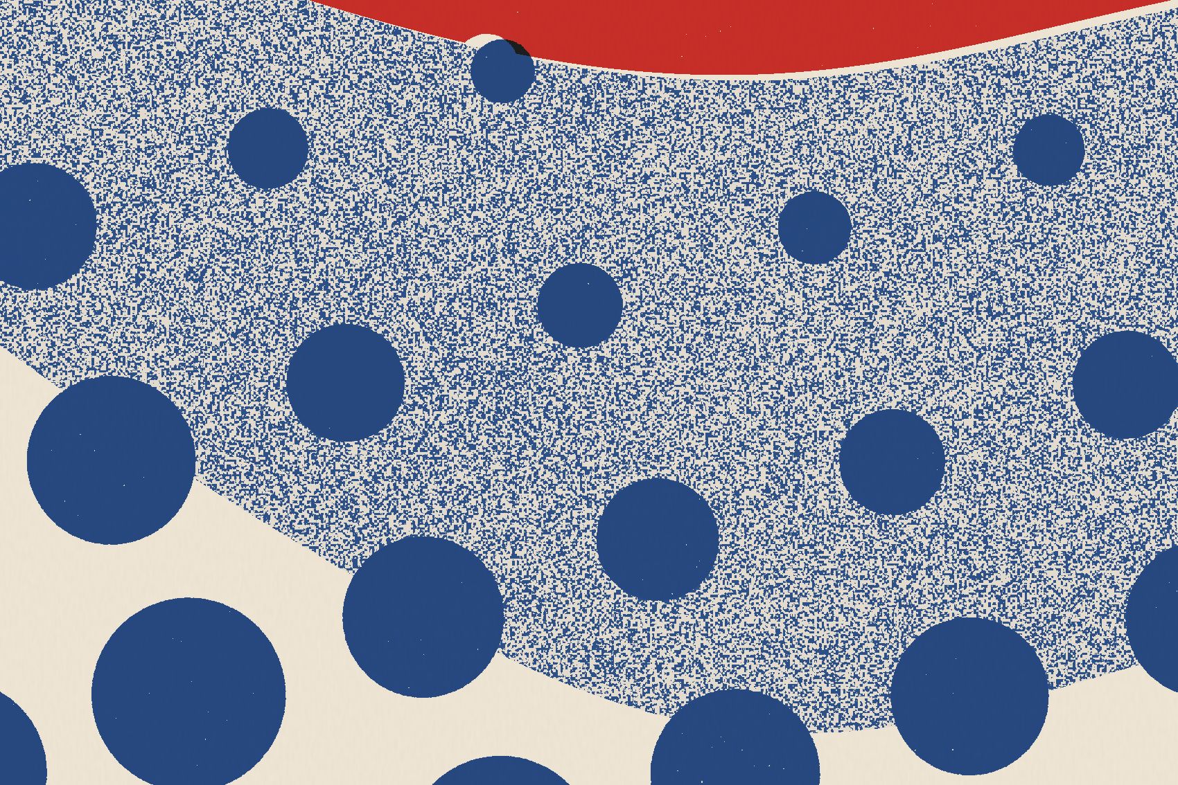 Close-up of Tulle at print resolution